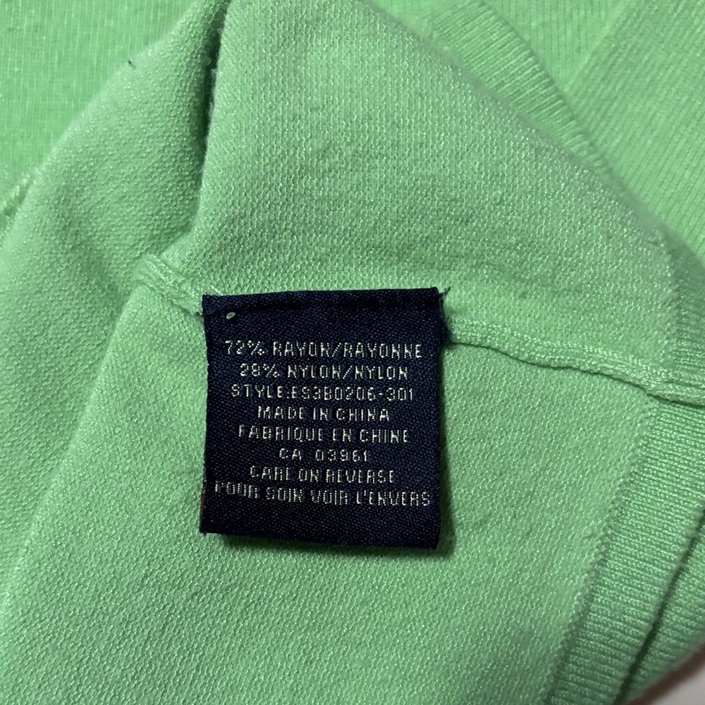 Green Button-Up Cardigan - Picture 3 of 7